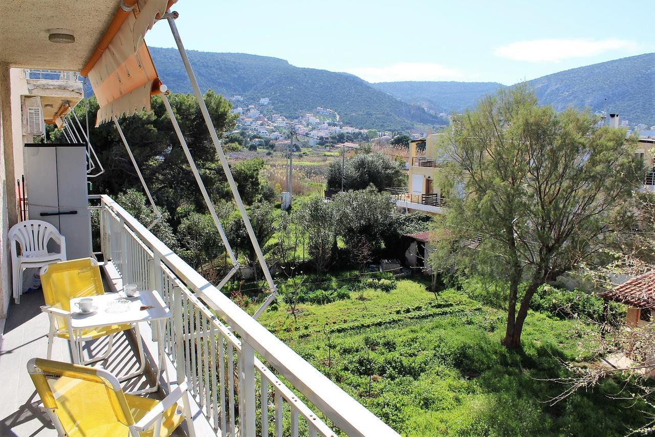 Apartment Sea View In Front Of The Beach Of Agia Marina Porto Rafti Ngoại thất bức ảnh
